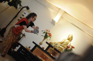 Buddha élete színjáték a Főiskola diákjainak előadásában