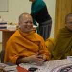 A Tiszteletreméltó Professzor Dr. Phra Brahmapundit a thaiföldi Mahachulalongkornrajavidyalaya Egyetem (MCU) rektora és delegációja találkozott a Tan Kapuja Buddhista Egyház képviselőivel